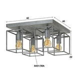 Plafondlamp Cubic - 4 lichts