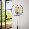 Wandschap circular S met verlichting