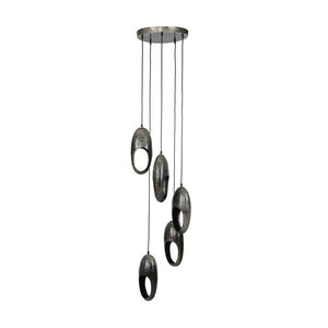 Hanglamp 5L open oog getrapt