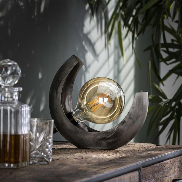 Tafellamp half moon (Magazijn sale)