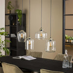 Hanglamp 4 lichts mix XL - clear