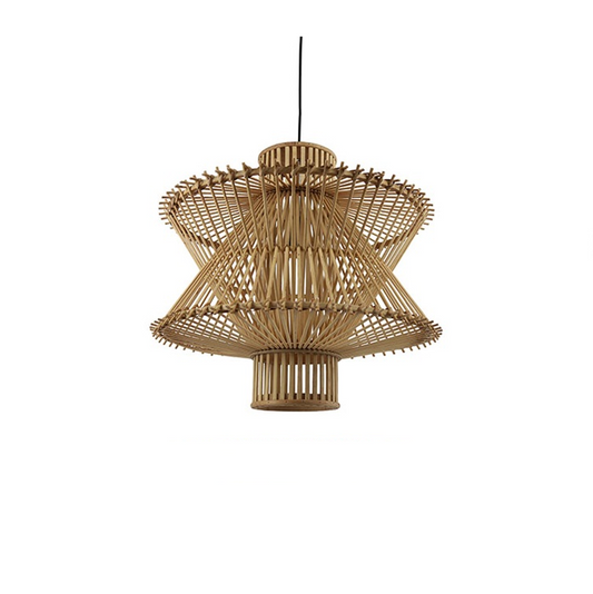 Countryfield hanglamp Halyn bamboe - S