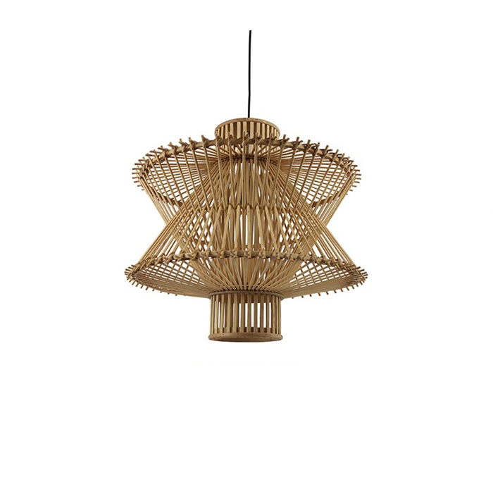 Countryfield hanglamp Halyn bamboe - L (Magazijn sale)