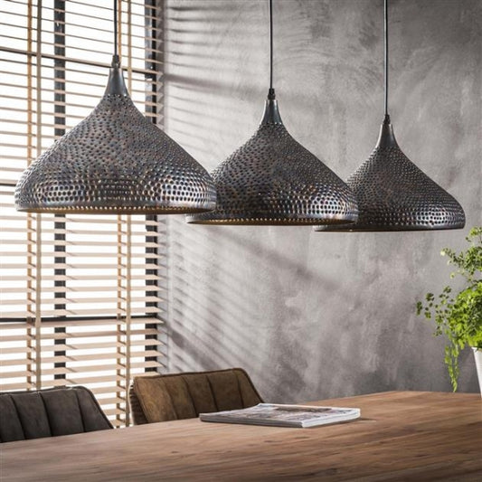 Hanglamp 3xØ32 punch trechter