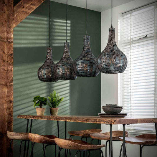 Hanglamp 4L armor kegel (Magazijn sale)