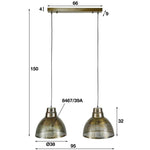 Hanglamp Screen - 2xØ38 cm
