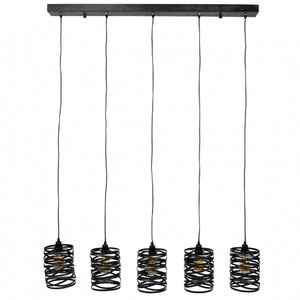 Hanglamp 5x ø17 spindle