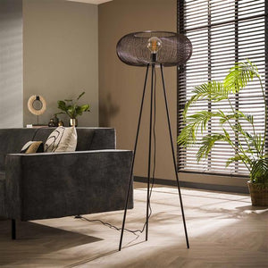 Vloerlamp Copper twist