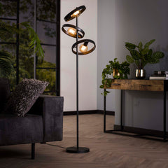 Vloerlamp 3-lichts Hover