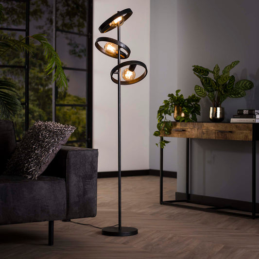 Vloerlamp 3-lichts Hover