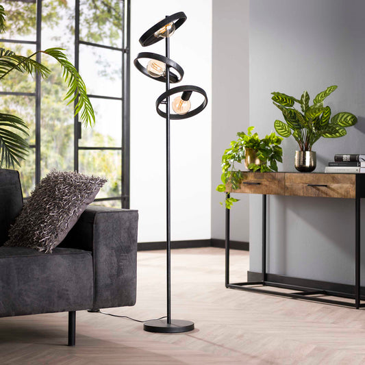 Vloerlamp 3-lichts Hover