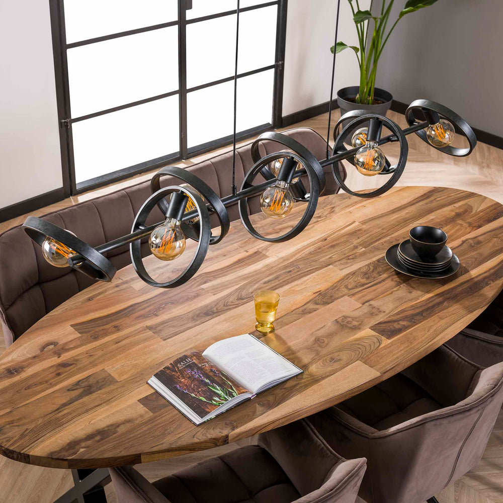 Hanglamp 8-lichts Hover