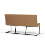 Eetkamerbank Sanna stof Soft cognac - 160 cm