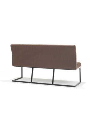 Eetkamerbank Sanna stof Soft Mocca - 160 cm
