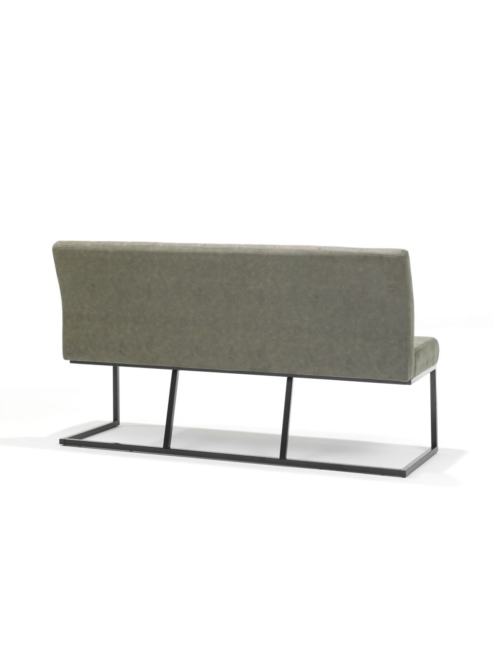Eetkamerbank Patch stof Soft groen - 160 cm