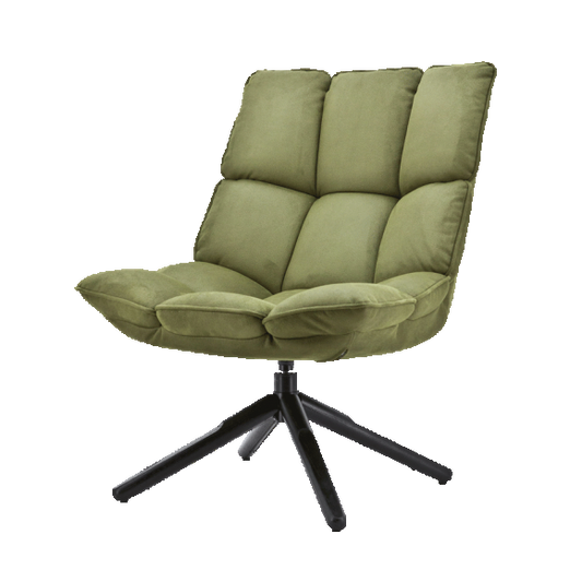 Eleonora fauteuil Daan - groen touareg (Magazijn sale)