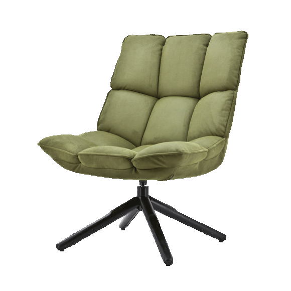 Eleonora fauteuil Daan - groen touareg (Magazijn sale)