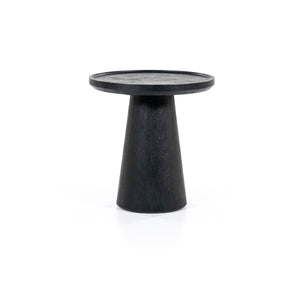 Eleonora Bijzettafel Ron 46x49 - zwart (Magazijn sale)