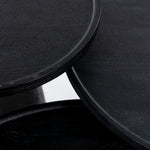 Eleonora salontafelset Ron - set van 3 zwart