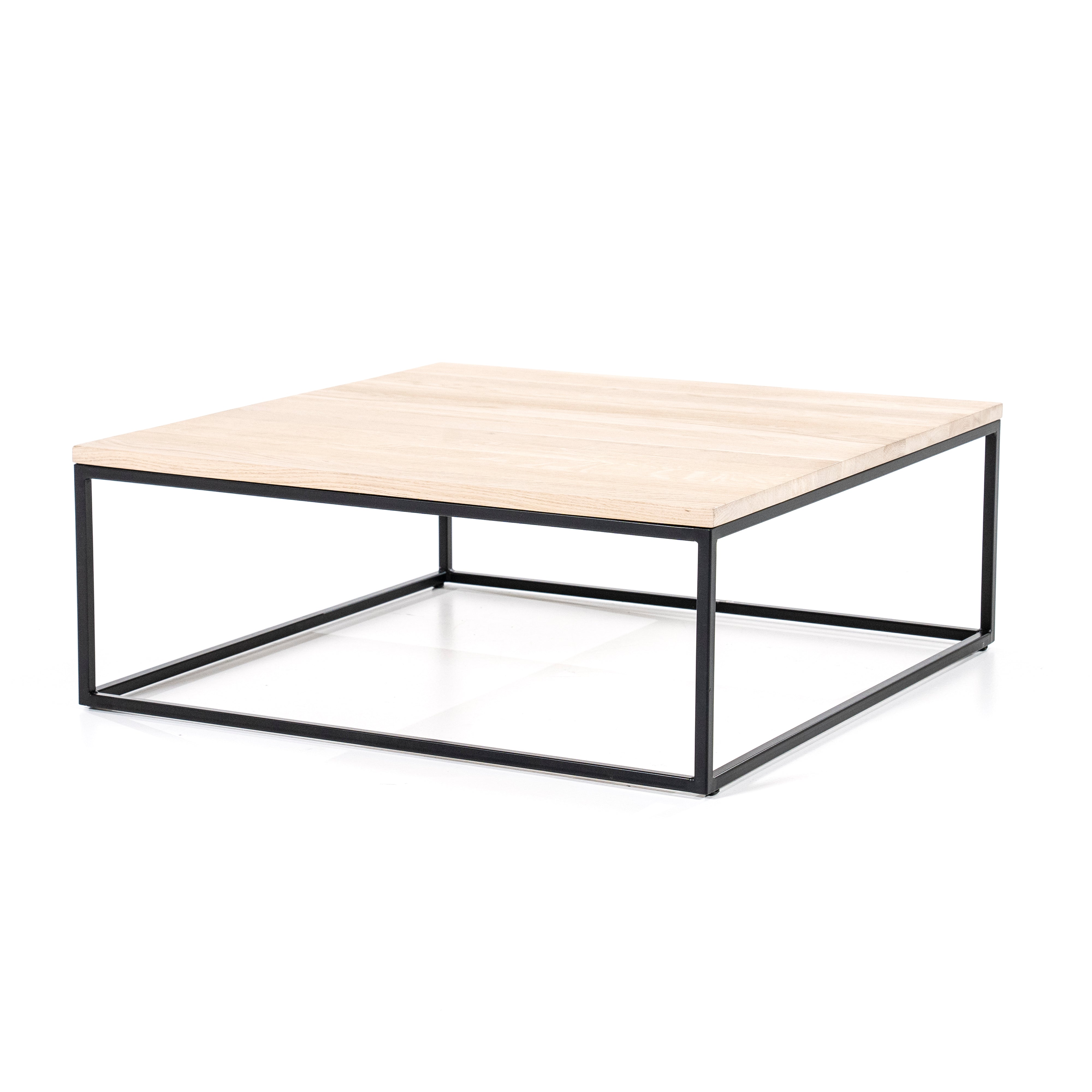 Eleonora salontafel Robin 120x120 cm - oud eiken naturel