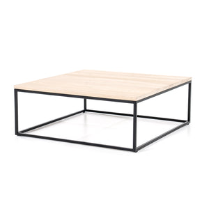 Eleonora salontafel Robin 120x120 cm - oud eiken naturel