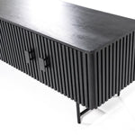 Eleonora TV meubel Remi 6-drs. 250x45x56 cm - zwart