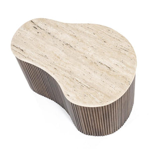 Eleonora Salontafel Mari 70x47x38 - bruin (Magazijn sale)
