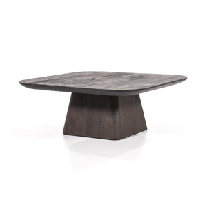 Eleonora Salontafel Aron vierkant 80x80 - bruin (Magazijn sale)