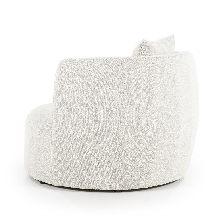 Eleonora Fauteuil Louis met kussen - beige Spark