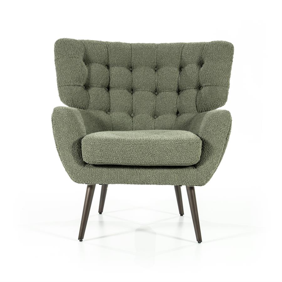 Eleonora Fauteuil Peter - groen sfinx