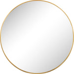 Spiegel Kira rond goud - leverbaar in 5 afmetingen