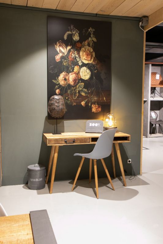 Bureau mangohout Steady 118 cm