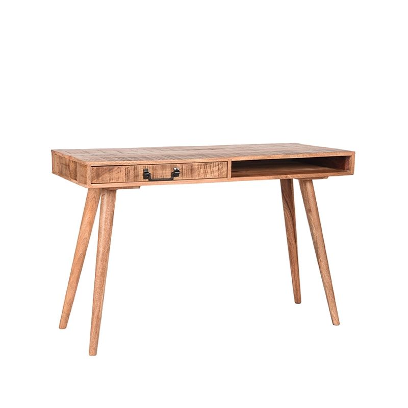 Bureau mangohout Steady 118 cm