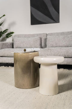 By-Boo bijzettafel Glaze - crème