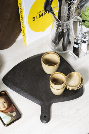 By-Boo tapasplank Manta small - zwart