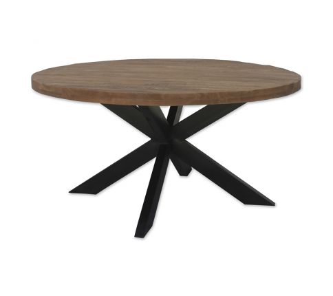 Brix Sturdy rond eettafel mangohout - Leverbaar in 3 afmetingen