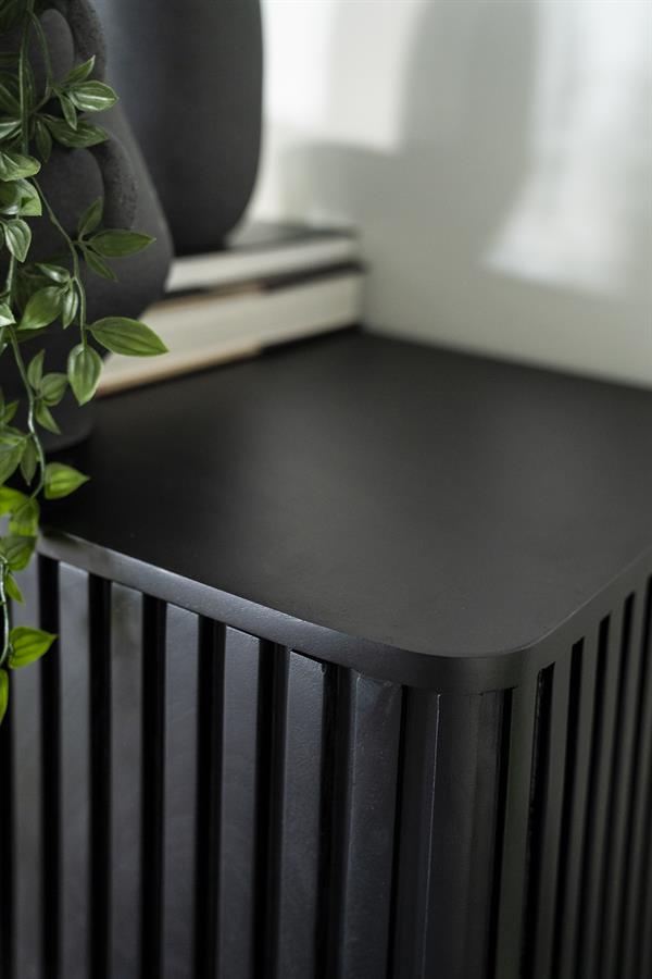 Eleonora TV meubel Remi 6-drs. 250x45x56 cm - zwart