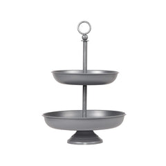 Etagere metaal antiek grijs industrieel