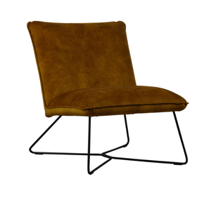 Fauteuil Jari zonder arm Adore stof velours - Uit voorraad leverbaar in 3 kleuren