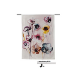 Magazijnuitverkoop Urban Cotton wandkleed Flowers in Soft Hues - maat M