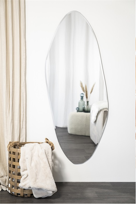 By-Boo organische grote wandspiegel Gem 150 cm