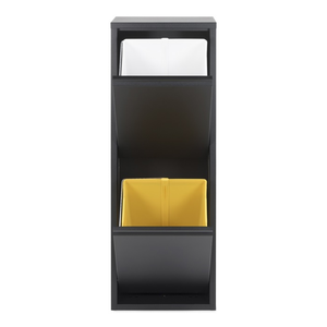 Spinder Gigi Afvalscheider (2 bakken) -  Zwart