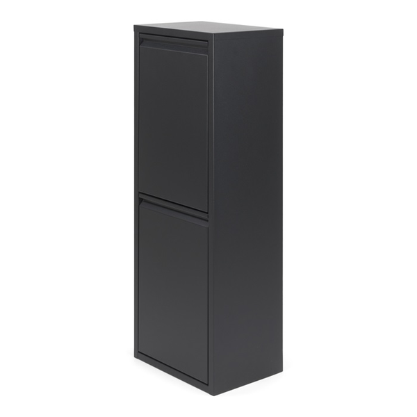 Spinder Gigi Afvalscheider (2 bakken) -  Zwart