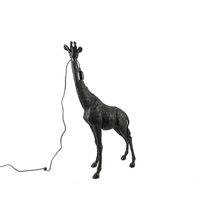 Vloerlamp Giraffe zwart - 59 x 23.5 x 103 cm