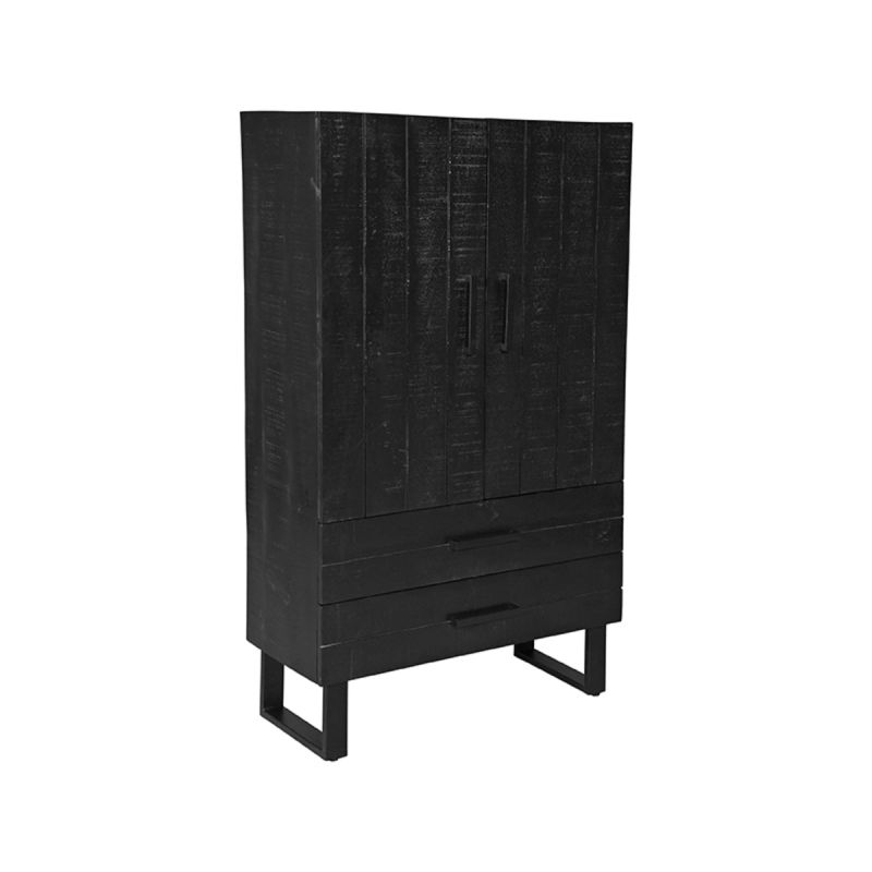 Hoge Kast Santos 2-Deurs 94x40x160 cm