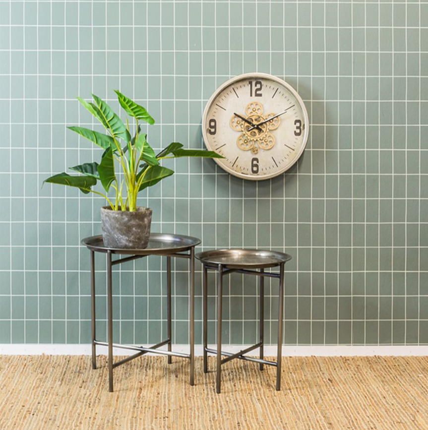 Countryfield klok Thijs S bronze - Ø46 CM