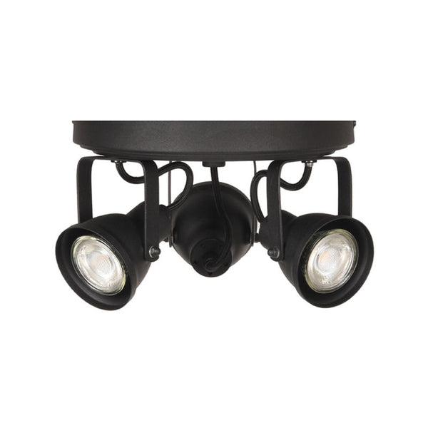 Led Spot industrieel Max 3-Lichts zwart