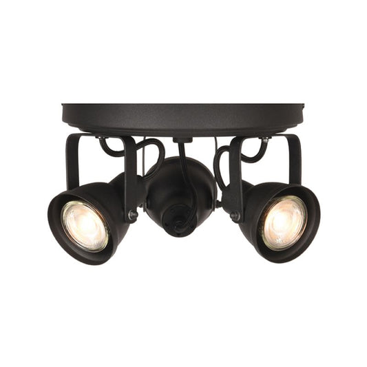 Led Spot industrieel Max 3-Lichts zwart