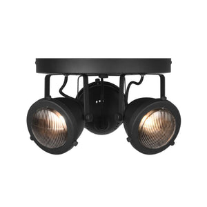 Led Spot industrieel Moto 3-Lichts zwart