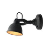 Wandlamp industrieel Bow zwart - Leverbaar in 2 afmetingen